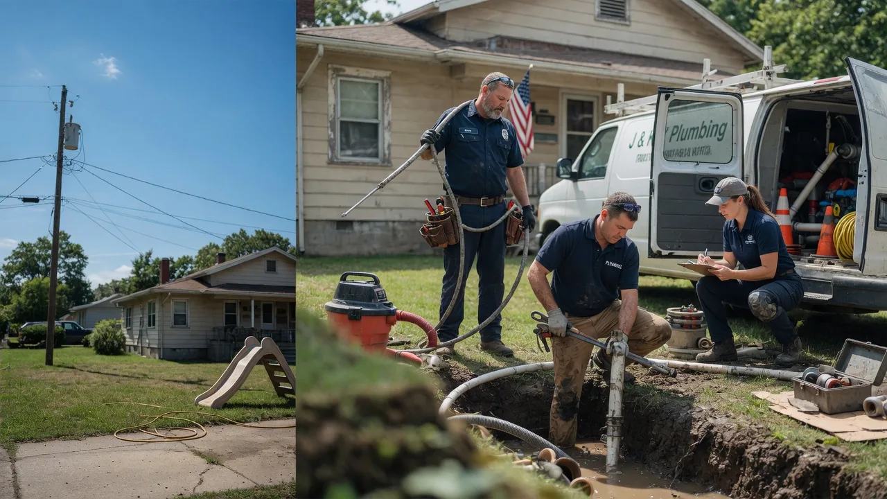 Drain Cleaning in Kidder, MO near me